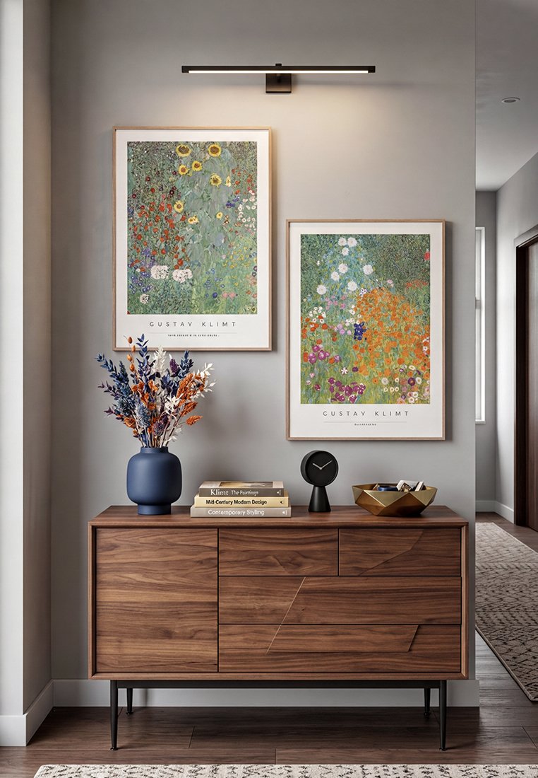 Orange Wallz KLIMT GARDENS 2 PACK