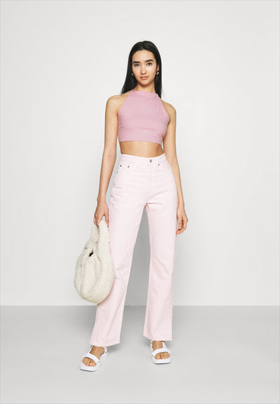 Hollister Co. OPEN BACK WRAP HALTER