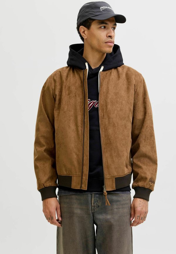 Jack & Jones Bomber Bomber - Bomber Jacket - partridge