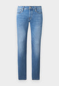 Jack & Jones JJIGLENN JJORIGINAL  - Relaxed fit jeans - blue denim