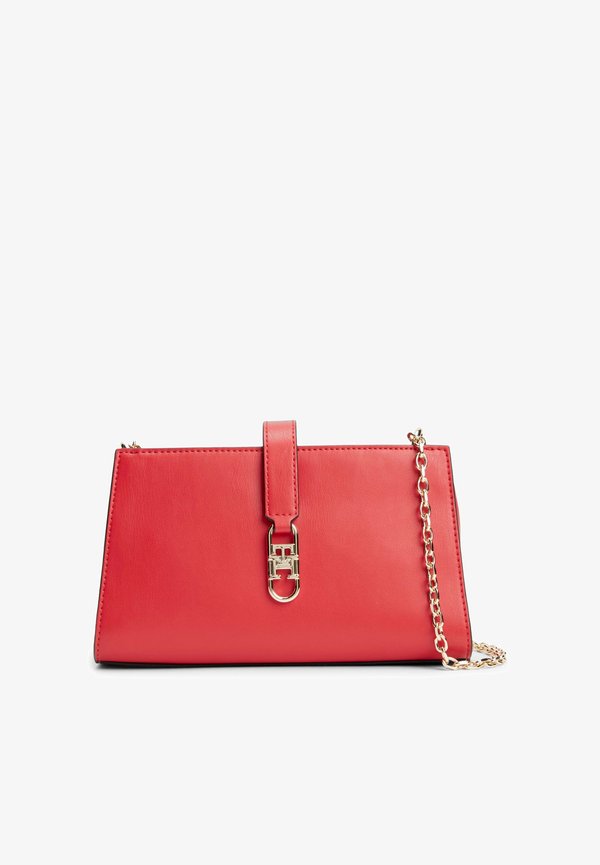 Tommy Hilfiger TH LIBRE CHAIN CROSSOVER - Cross body bag - primary red