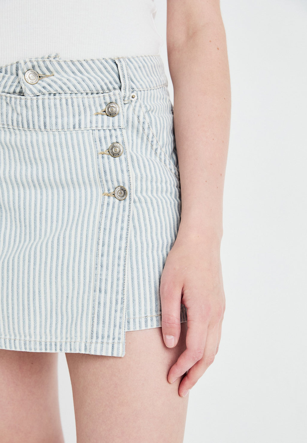 Free People WYNNE RAILROAD SKIRT