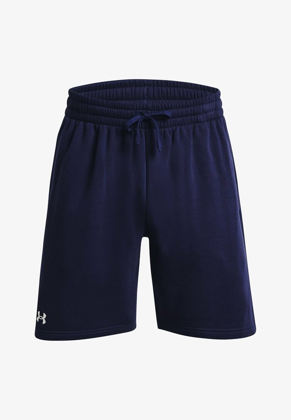 Under Armour RIVAL FLEECE - Sports shorts - midnight navy