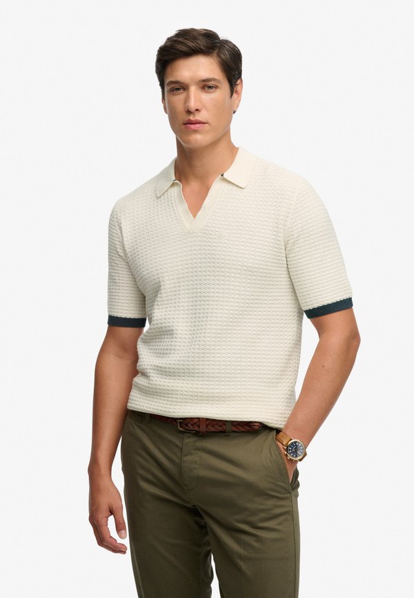 Superdry & Co Polo shirt - classic cream