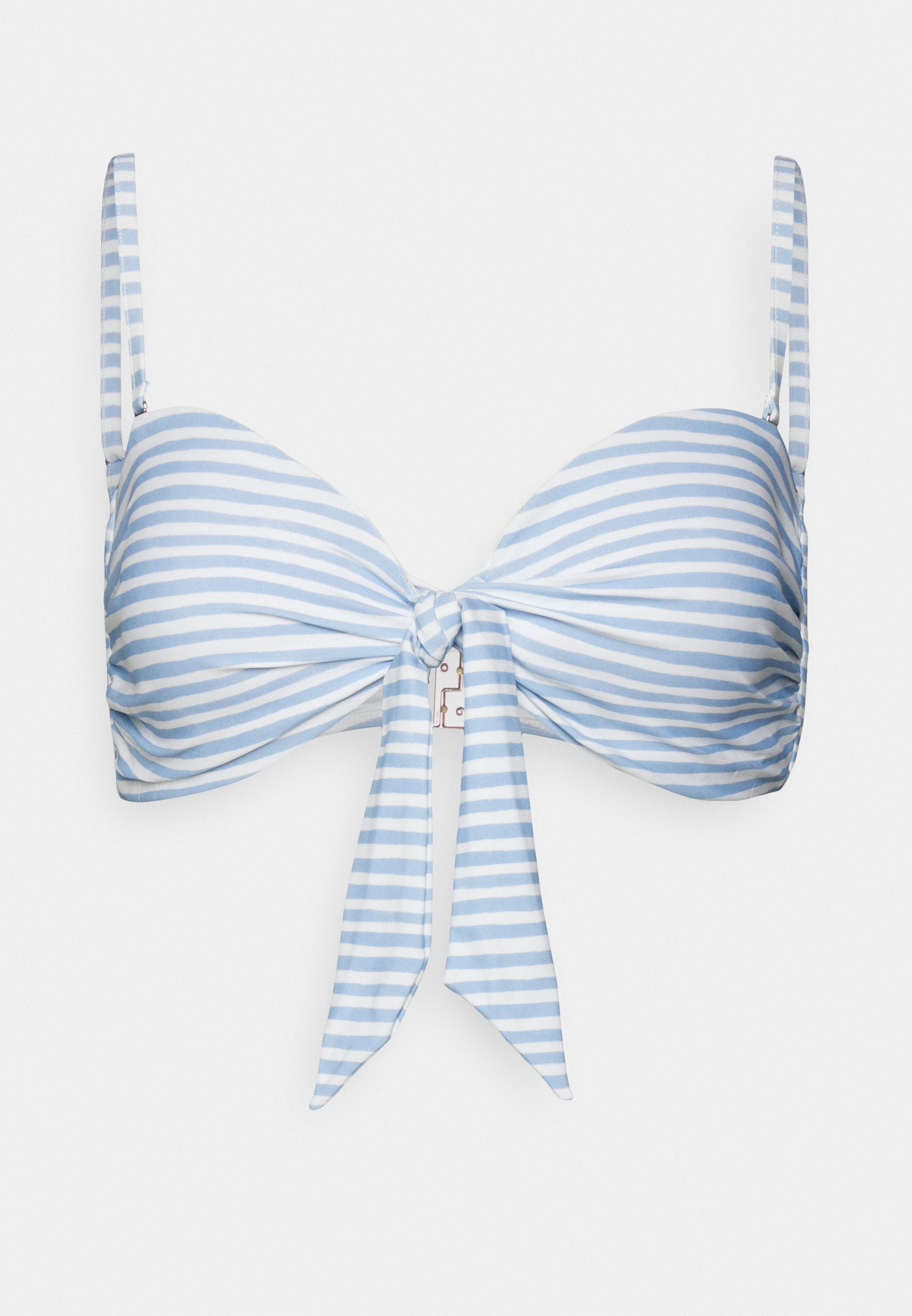 SUMMER CRUSH TWIST TIE FRONT BANDEAU Media 1