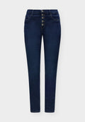 ONLY ONLRAIN - Jeans Skinny Fit - dark blue denim