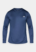 New Balance SPORT ESSENTIALS LONG SLEEVE - Long sleeved top - navy