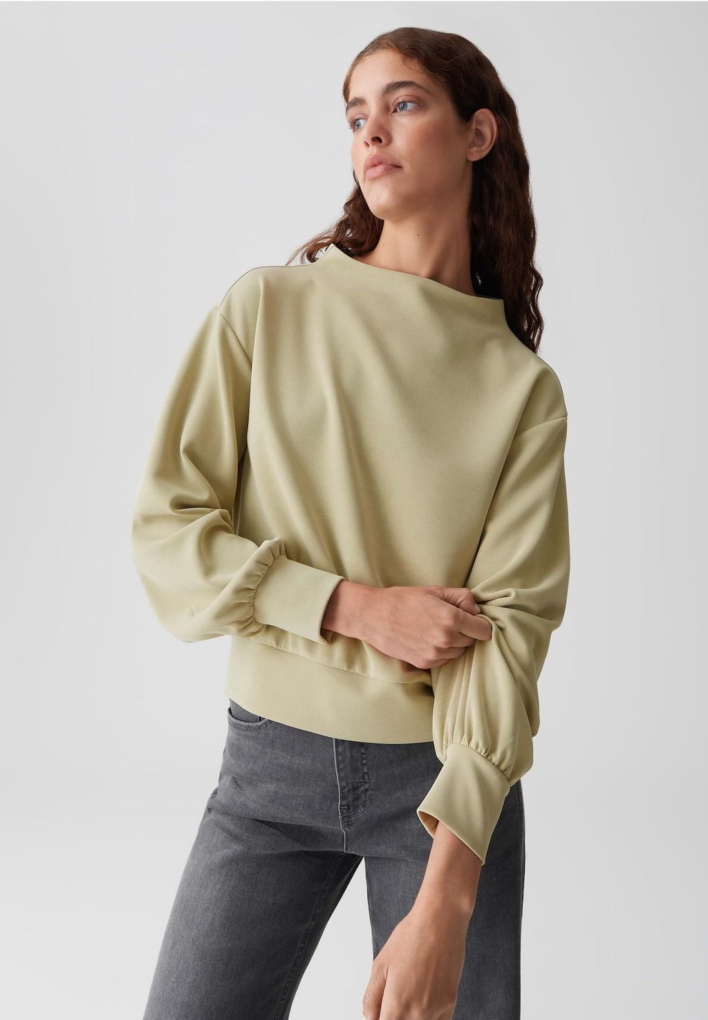 OPUS REGULAR FIT FUNNEL NECK