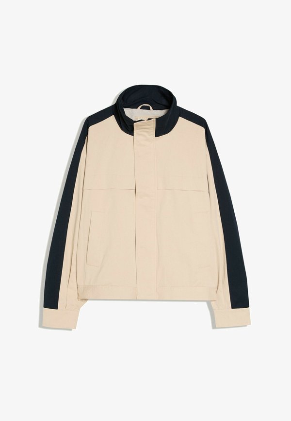 Bershka COLOR BLOCK - JACKET - Summer jacket - sand