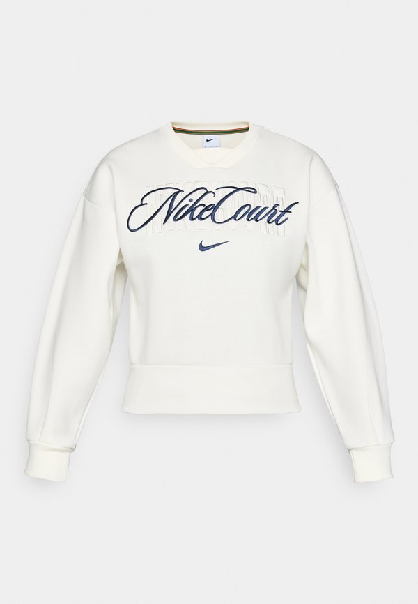 Nike Performance NIKECOURT - Sweatshirt - sail/midnight navy
