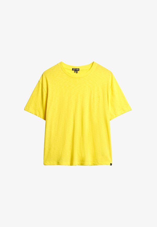 Superdry & Co SUPERDRY - Basic T-shirt - blazing yellow