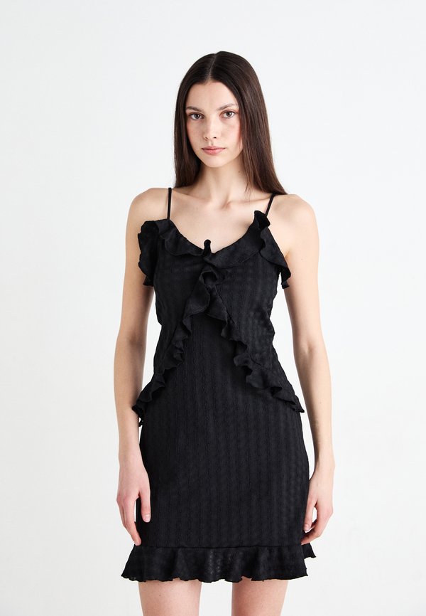 Vero Moda VMIDA SINGLET SHORT DRESS - Cocktail dress / Party dress - black