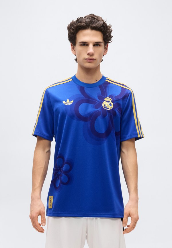 adidas Originals REAL MADRID CULTURAL STORY - Print T-shirt - team royal blue