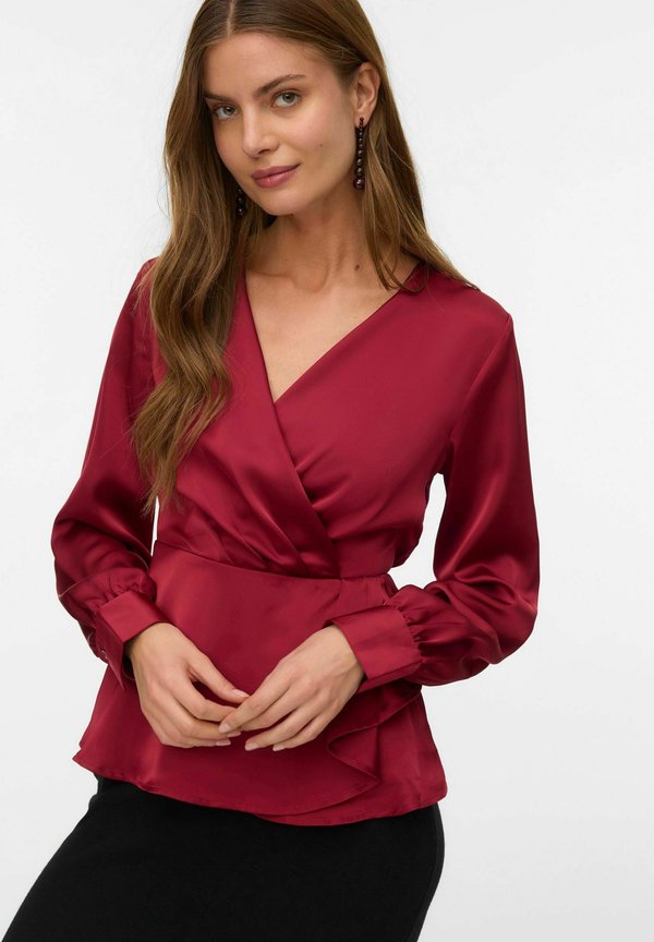 Vero Moda VMLEA - Blouse - biking red