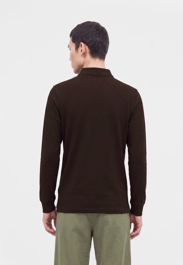 Tommy Hilfiger REGULAR - Long sleeved top - chocolate