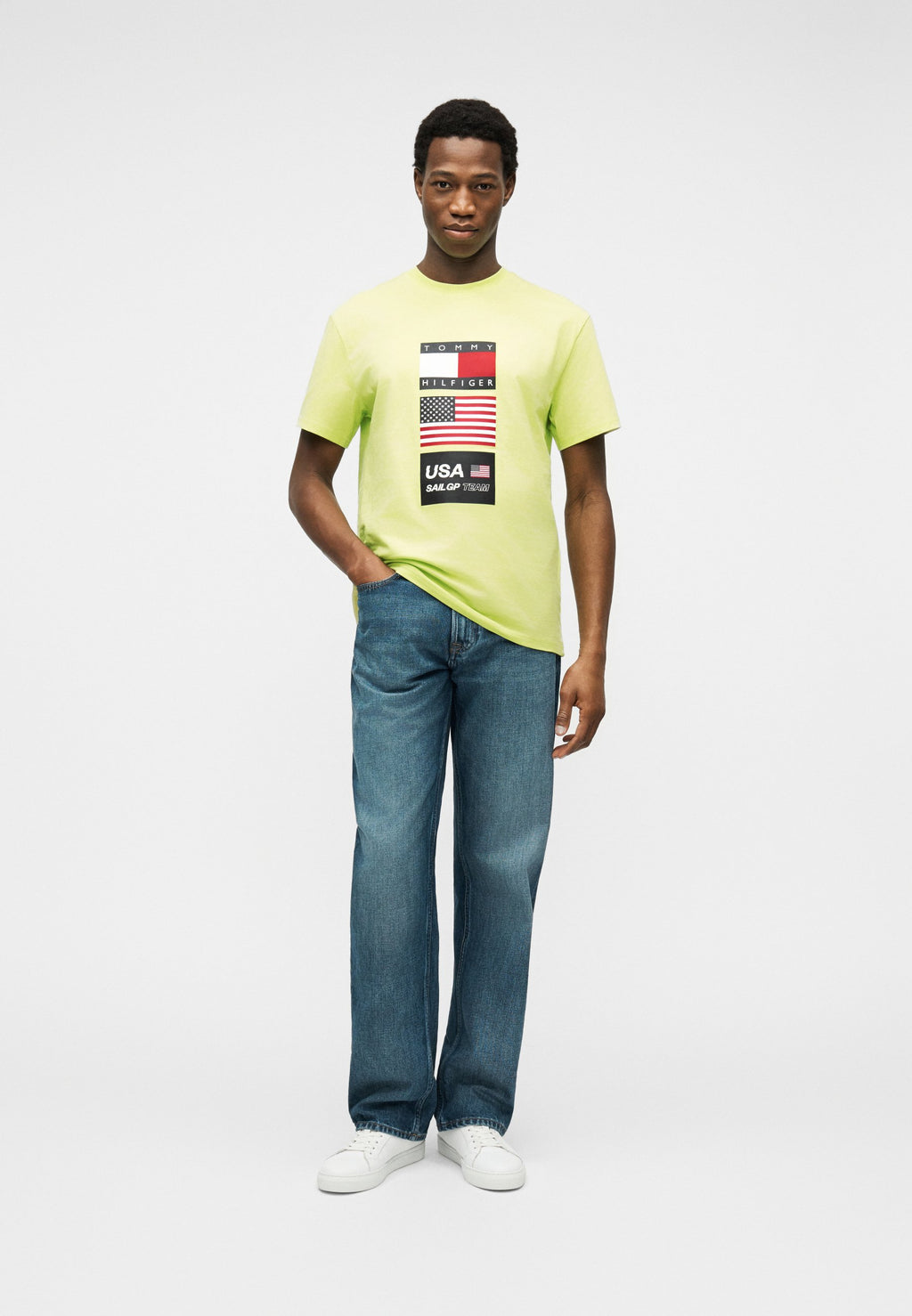 TOMMY X U.S. SAIL GP TEAM LOGO JERSEY T-SHIRT Media 2