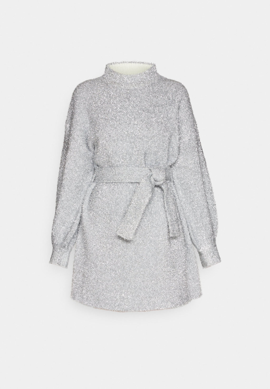 Never Fully Dressed LYON TINSEL BELTED MINI DRESS