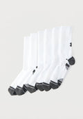 Under Armour PERFORMANCE TECH - Sports socks - white/jet gray