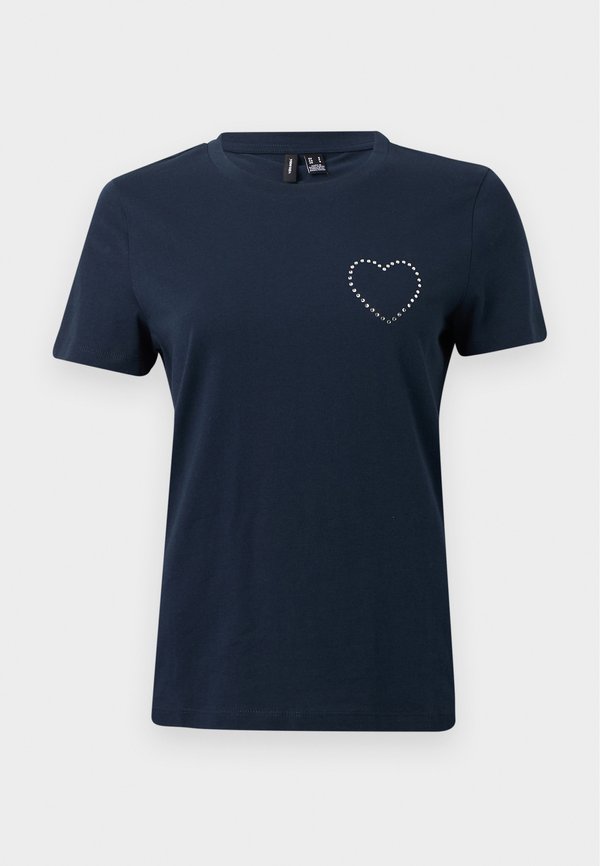 Vero Moda VMLIANA FRANCIS - Print T-shirt - navy blazer