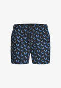 Jack & Jones JACK & JONES HEREN PLUS SIZE ZWEMSHORT JPSTMAUI NOVELTY - Swimming shorts - black