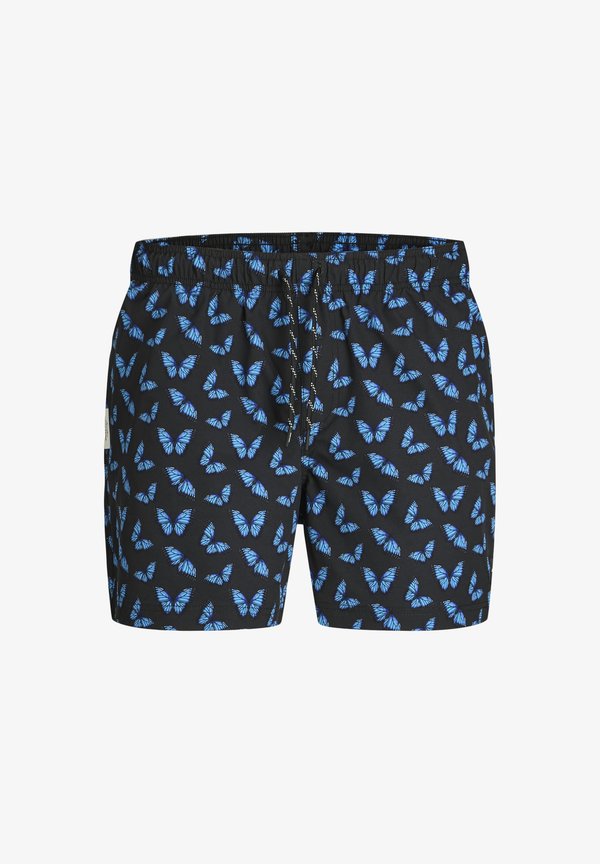 Jack & Jones JACK & JONES HEREN PLUS SIZE ZWEMSHORT JPSTMAUI NOVELTY - Swimming shorts - black