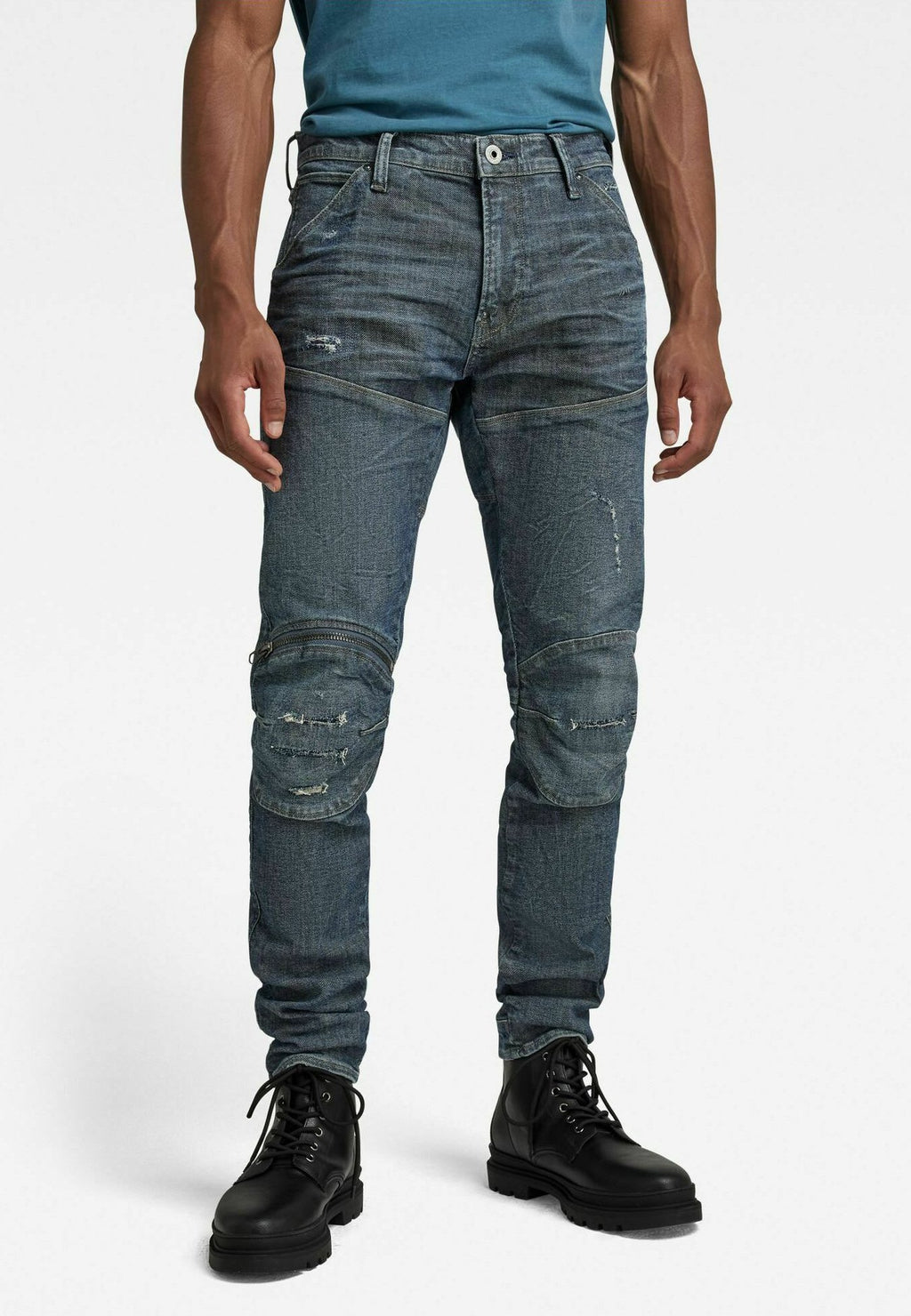 G-STAR 5620 3D ZIP KNEE SKINNY