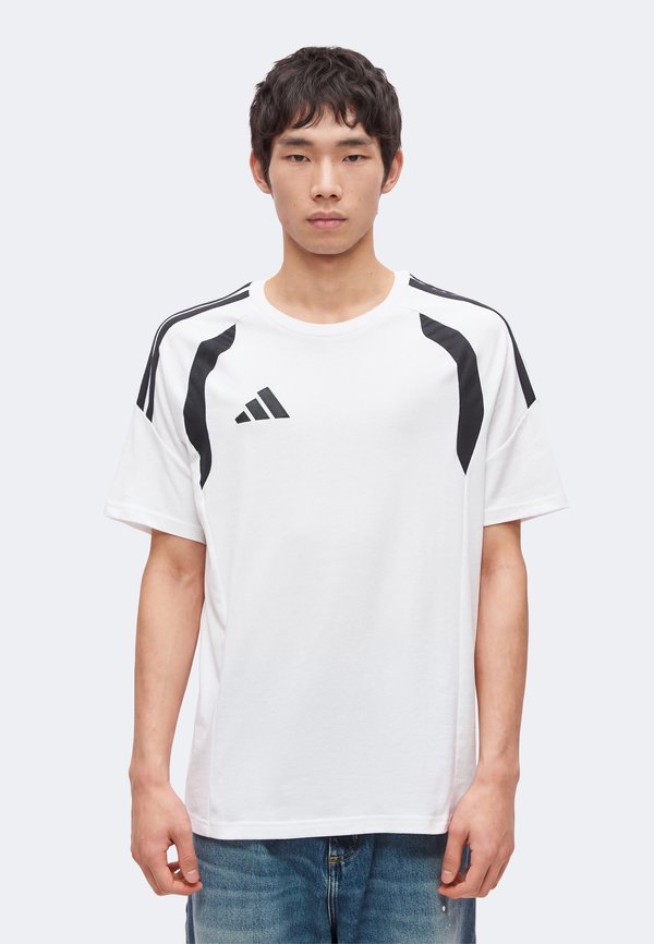 adidas Performance TIRO26 LEAGUE TEE - Print T-shirt - white/black