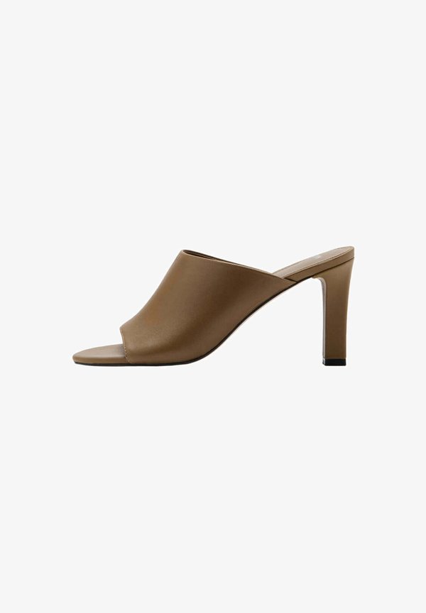Mango ADULT - Heeled mules - khaki