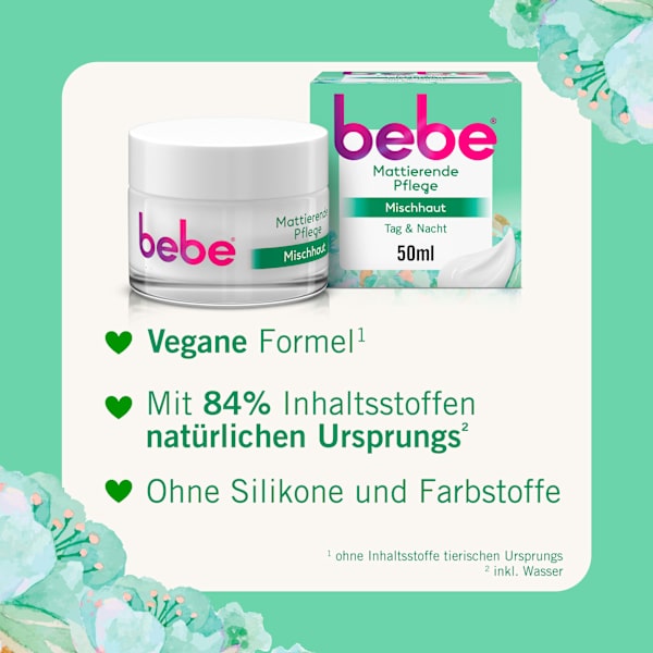 Gesichtscreme Mattierende Pflege  bebe