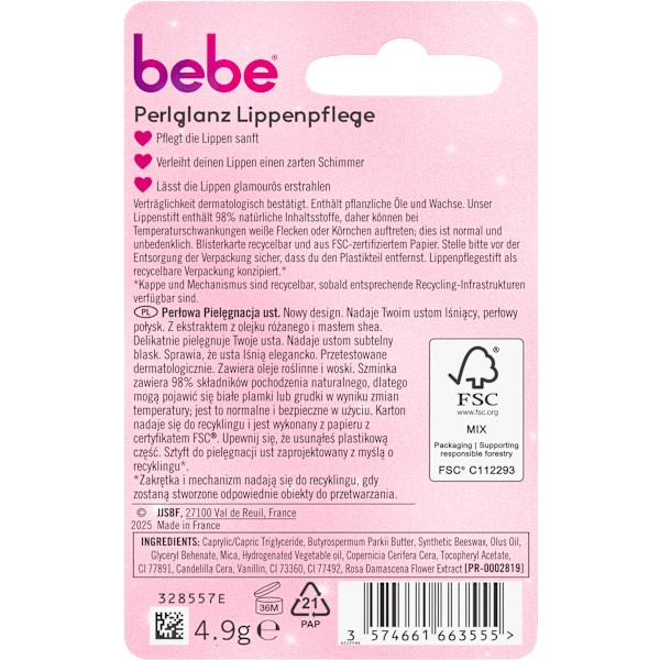 Lippenpflege Perlglanz bebe