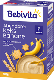 Abendbrei Keks Banane, ab dem 5. Monat Bebivita