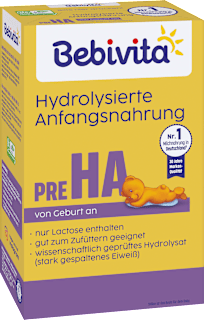 Anfangsmilch Pre HA von Geburt an Bebivita