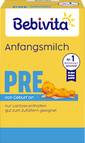 Anfangsmilch Pre von Geburt an Bebivita