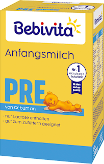 Anfangsmilch Pre von Geburt an Bebivita