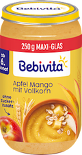 Frucht & Getreide Apfel Mango mit Vollkorn, ab dem 6. Monat Bebivita