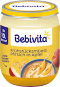 Frucht & Getreide Frühstücksmüsli Apfel-Pfirsch, ab dem 10.Monat Bebivita