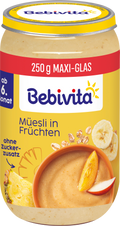 Frucht & Getreide Müsli in Früchten, ab dem 6. Monat Bebivita