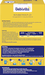 Kindermilch 2+, ab 2 Jahren Bebivita