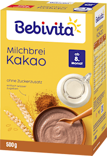 Milchbrei Kakao ab dem 8. Monat Bebivita