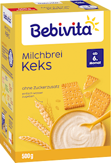 Milchbrei Keks ab dem 6. Monat Bebivita