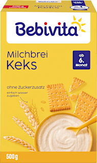 Milchbrei Keks ab dem 6. Monat Bebivita