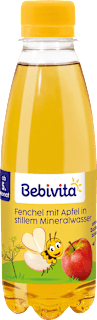 Stilles Mineralwasser mit Fenchel und Apfel, ab 5 Monaten  Bebivita