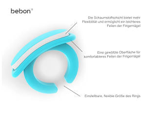 Nagelpflege-Set für Babys 18-teilig bebon angel