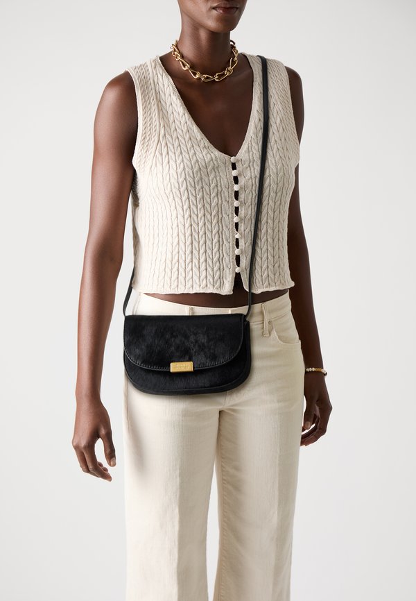 Tommy Hilfiger PARTY LE MINI CROSSOVER - Cross body bag - black