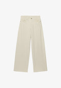 Superdry & Co SUPERDRY MID RISE BAGGY CORDUROY TROUSERS.. - Trousers - moonbeam grey
