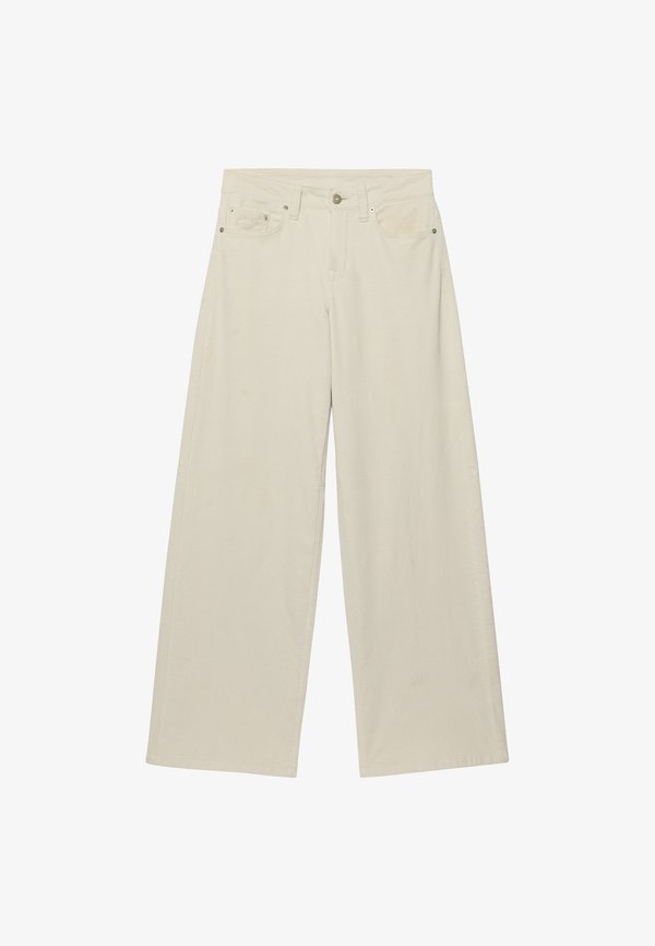 Superdry & Co SUPERDRY MID RISE BAGGY CORDUROY TROUSERS.. - Trousers - moonbeam grey