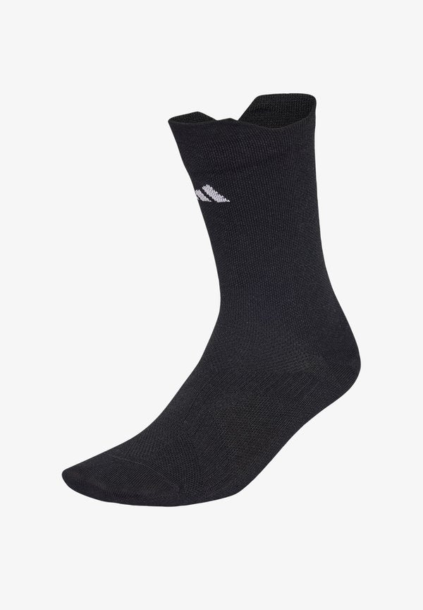adidas Performance RUN MSG CREW UNISEX - Sports socks - black/white