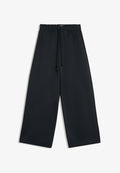 Bershka BONDED WIDE LEG - TRACKSUIT BOTTOMS - Tracksuit bottoms - royal blue