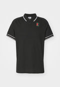 Nike Performance HERITAGE - Polo shirt - black/white