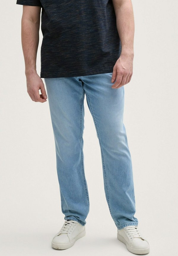 TOM TAILOR REGULAR FIT - Jeans Tapered Fit - used bleached blue denim